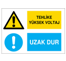 İkaz ve uyarı levhası