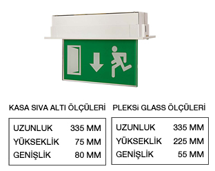 Işıklı Acil Yönlendirme Levhası