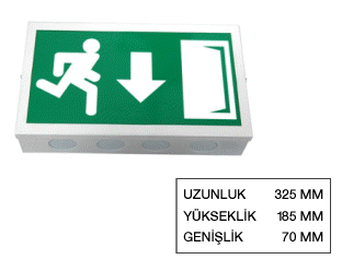 Işıklı Acil Yönlendirme Levhası