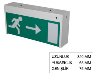 Işıklı Acil Yönlendirme Levhası