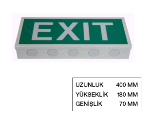 Işıklı Acil Yönlendirme Levhası