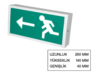 Işıklı Acil Yönlendirme Levhası