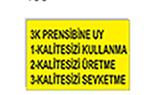 İkaz ve uyarı levhası